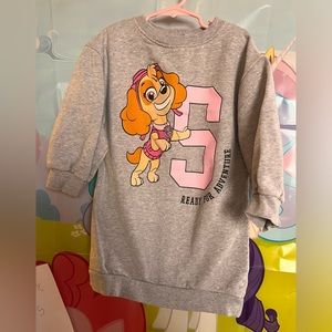 Zara Paw Patrol sweater dress.